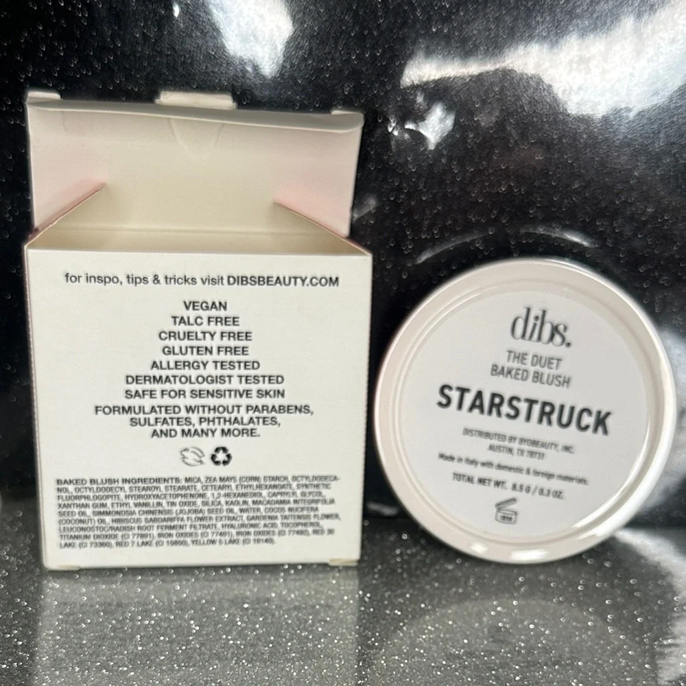 Dibs The Duet Baked Blush NIB